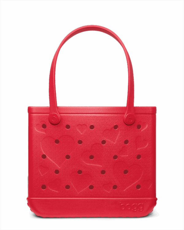Baby Bogg Bag - Conversation Hearts Bright Red