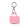 Tiny Tote Keychain - Blowing Pink Bubbles