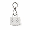 Tiny Tote Keychain - For Shore White