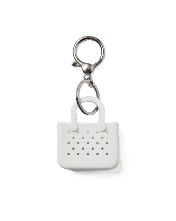 Tiny Tote Keychain - For Shore White
